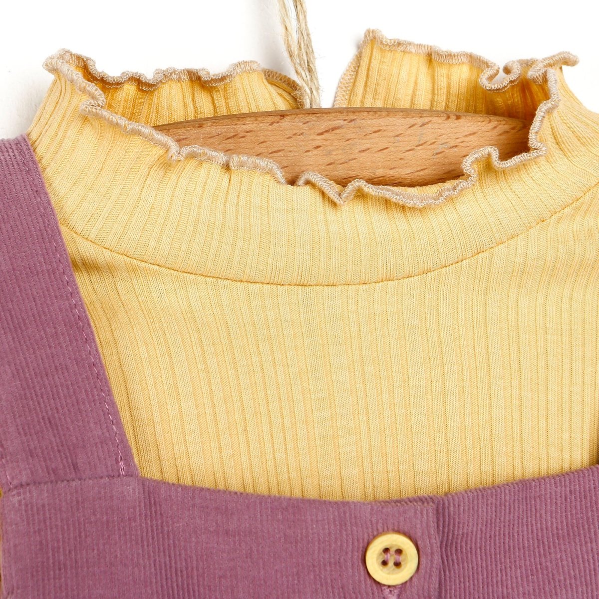 Cassiope Salopette Skirt - Sweatshirt - Damson - ebebek - Black Friday