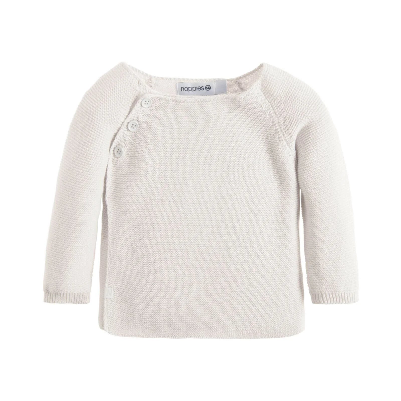 Noppies U Cardigan Knit LS Pino - White - ebebek - Black Friday