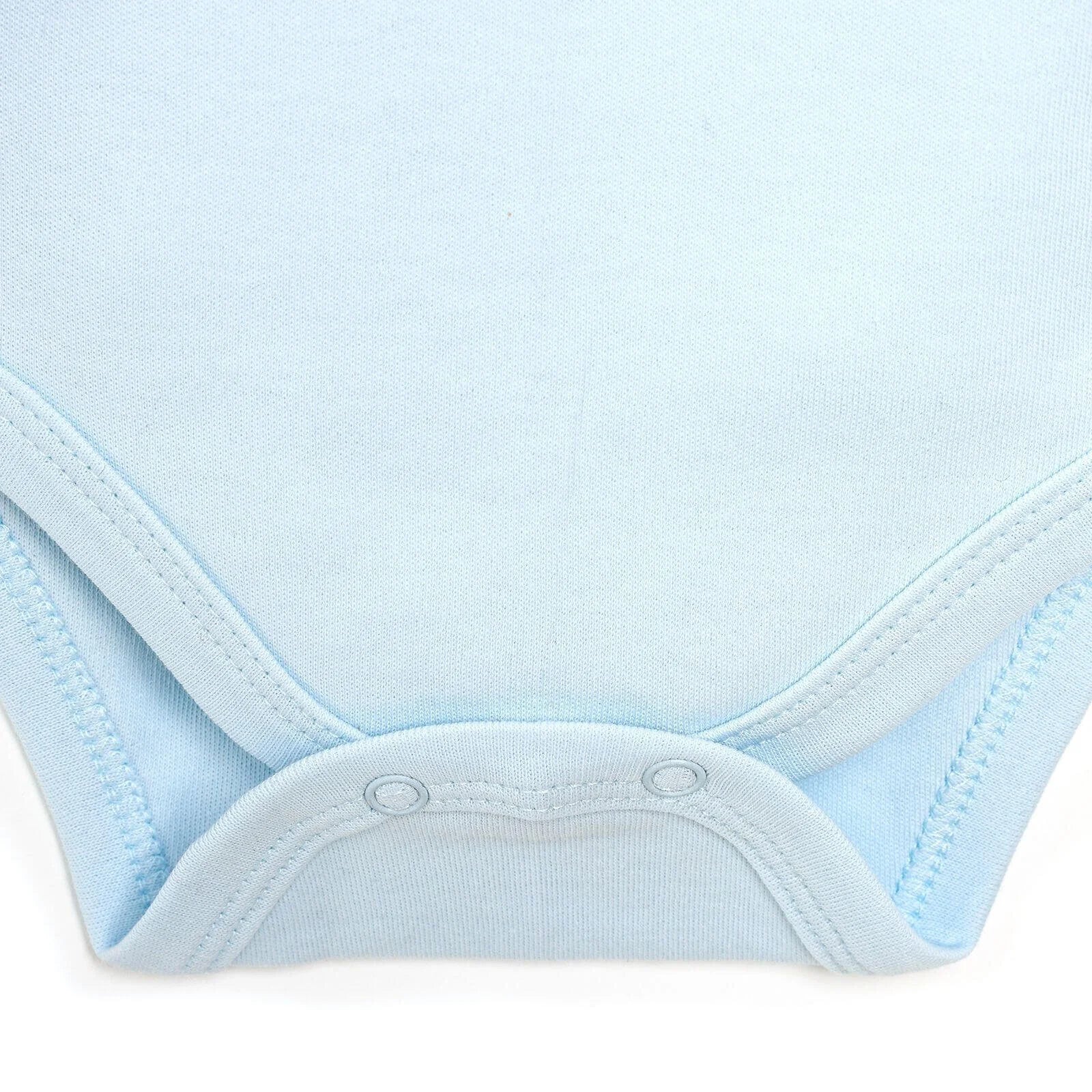 HelloBaby Short Sleeve Bodysuit 3pcs - Blue - ebebek - Black Friday