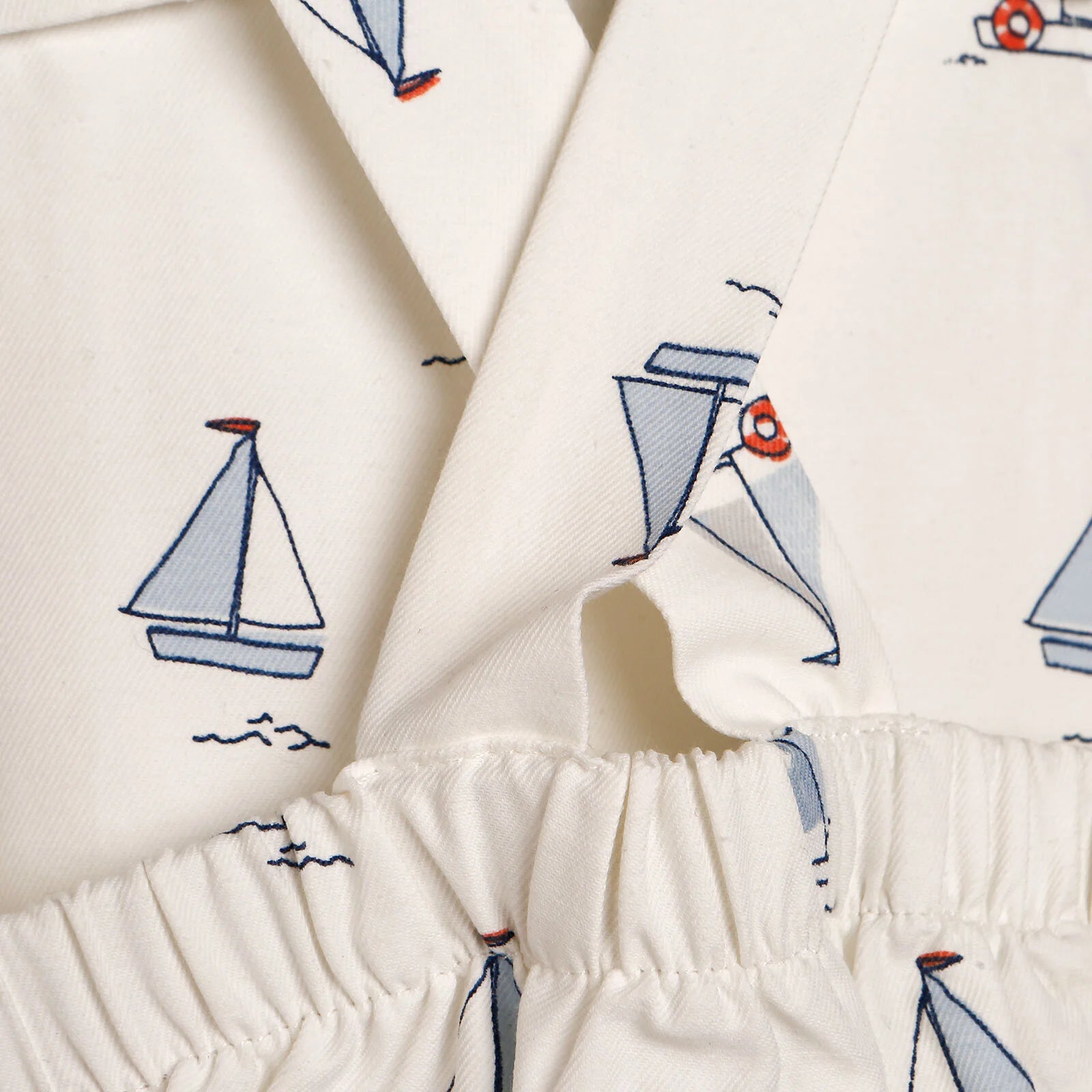 Bebbek Newborn Salling Theme Romper - White - ebebek - Black Friday