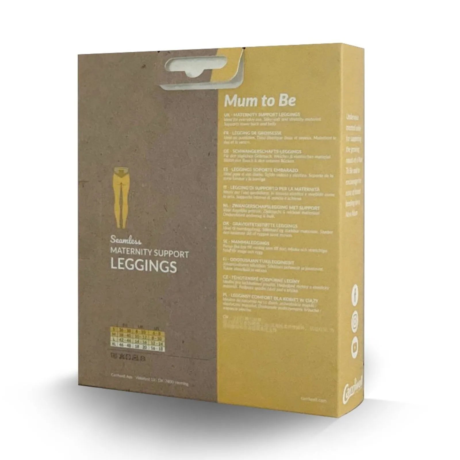 Carriwell Maternity Support Leggings - Black - ebebek - Black Friday