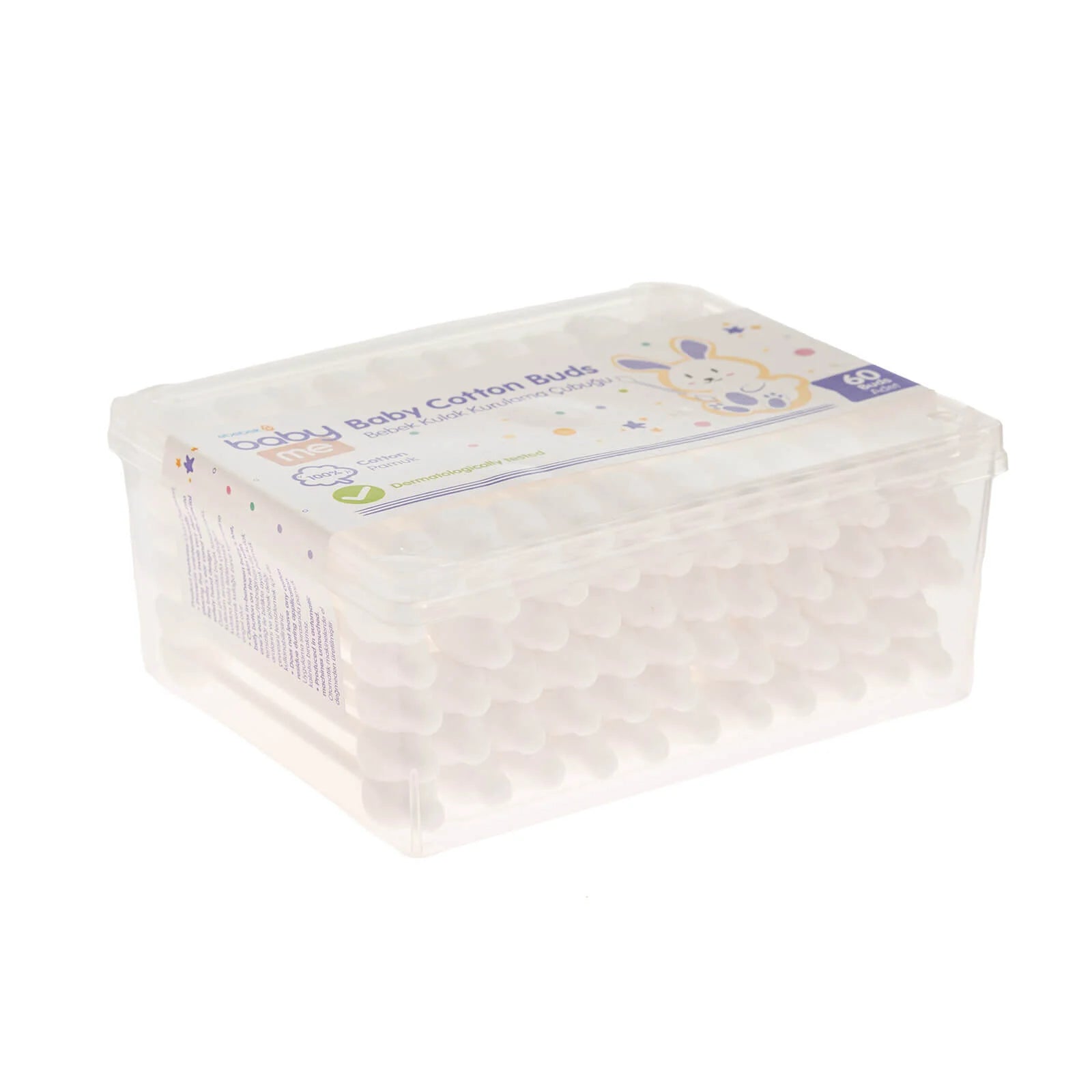 baby me Baby Cotton Buds 60 pcs - ebebek - Black Friday