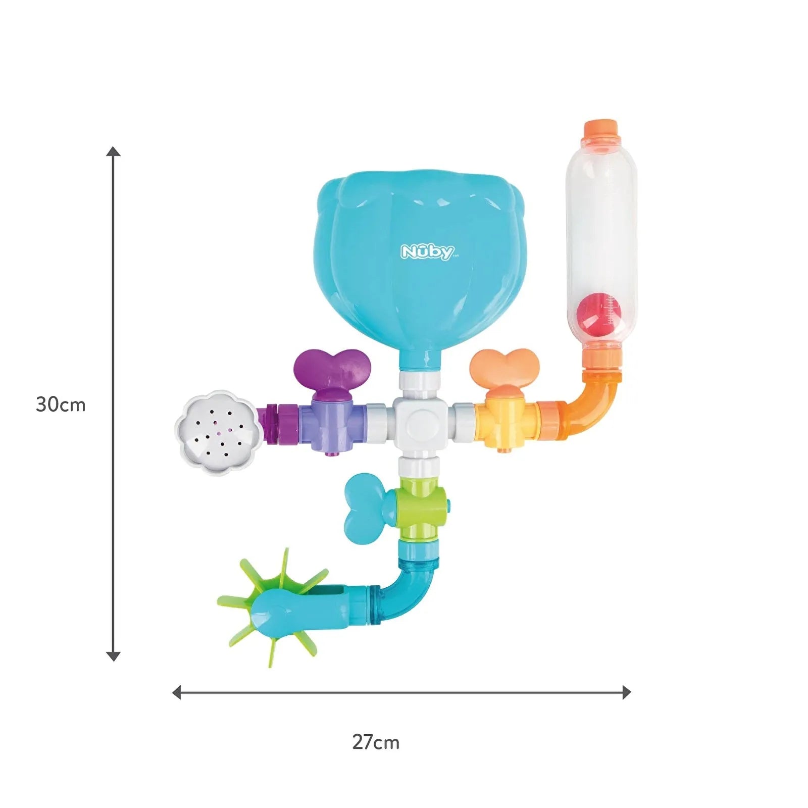 Nuby Wacky Pipes Bath Toy - ebebek - Black Friday