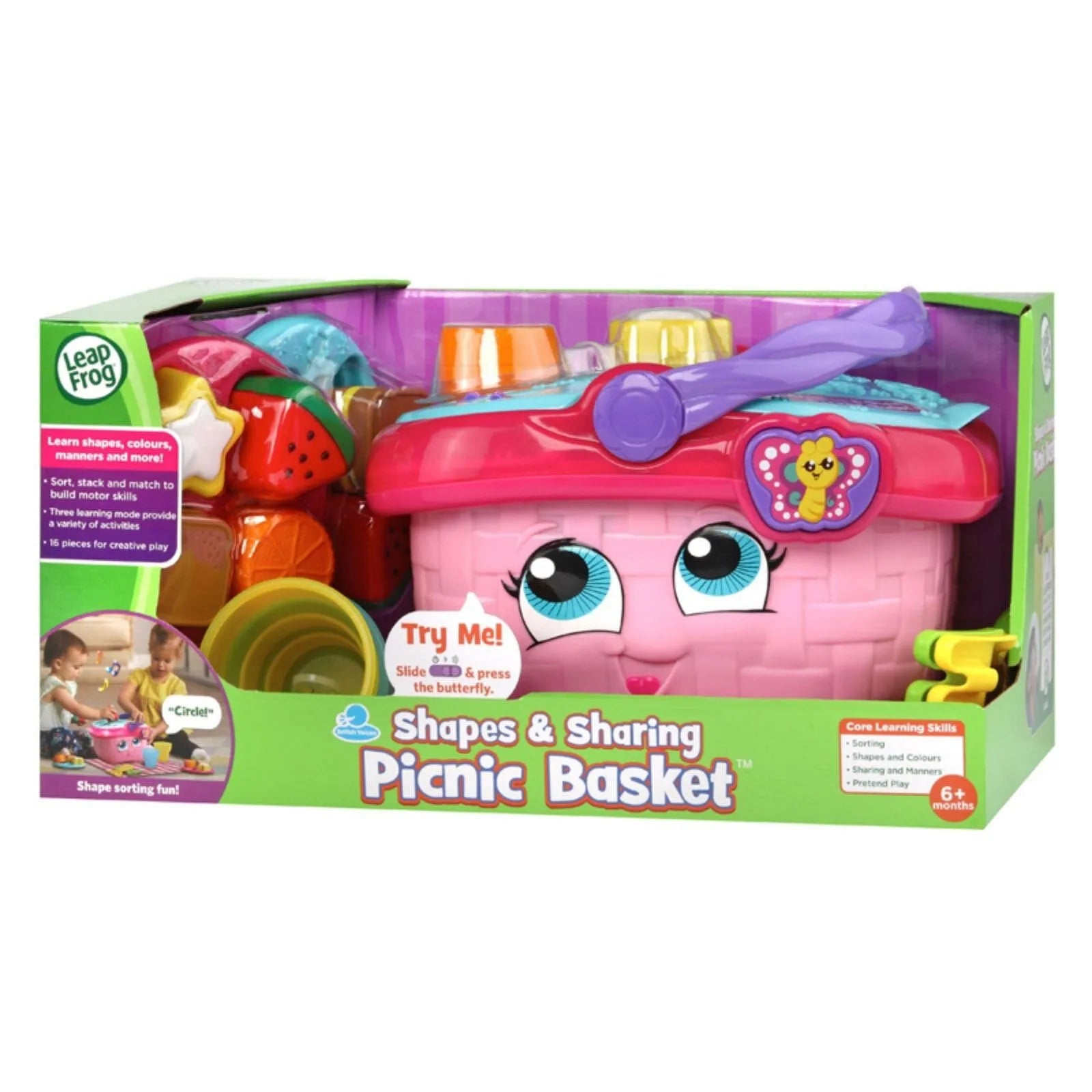 LeapFrog Shapes & Sharing Picnic Basket - ebebek - Black Friday