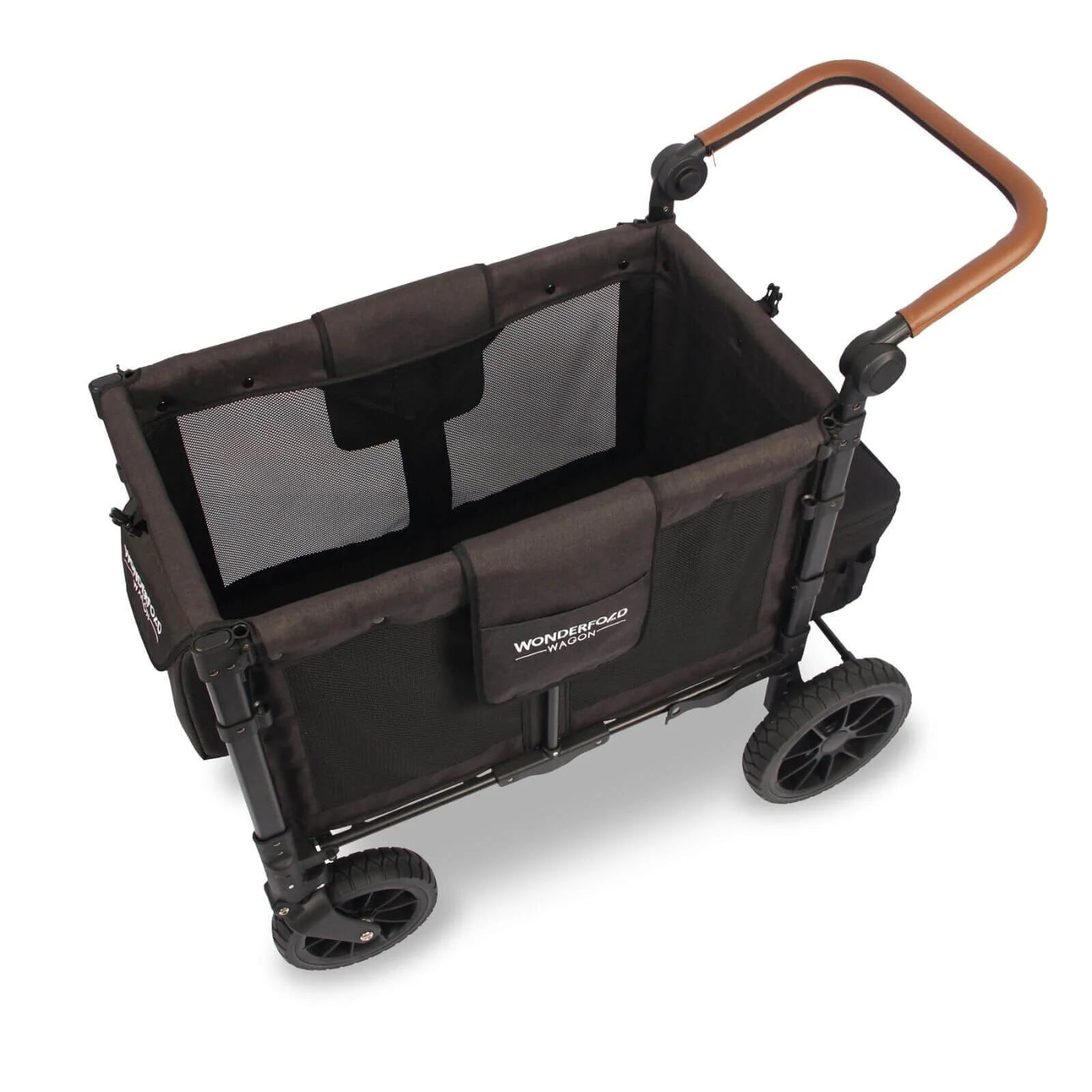 Wonderfold W2 Luxe Double Wagon - Volcanic Black - Wonderfold - ebebek