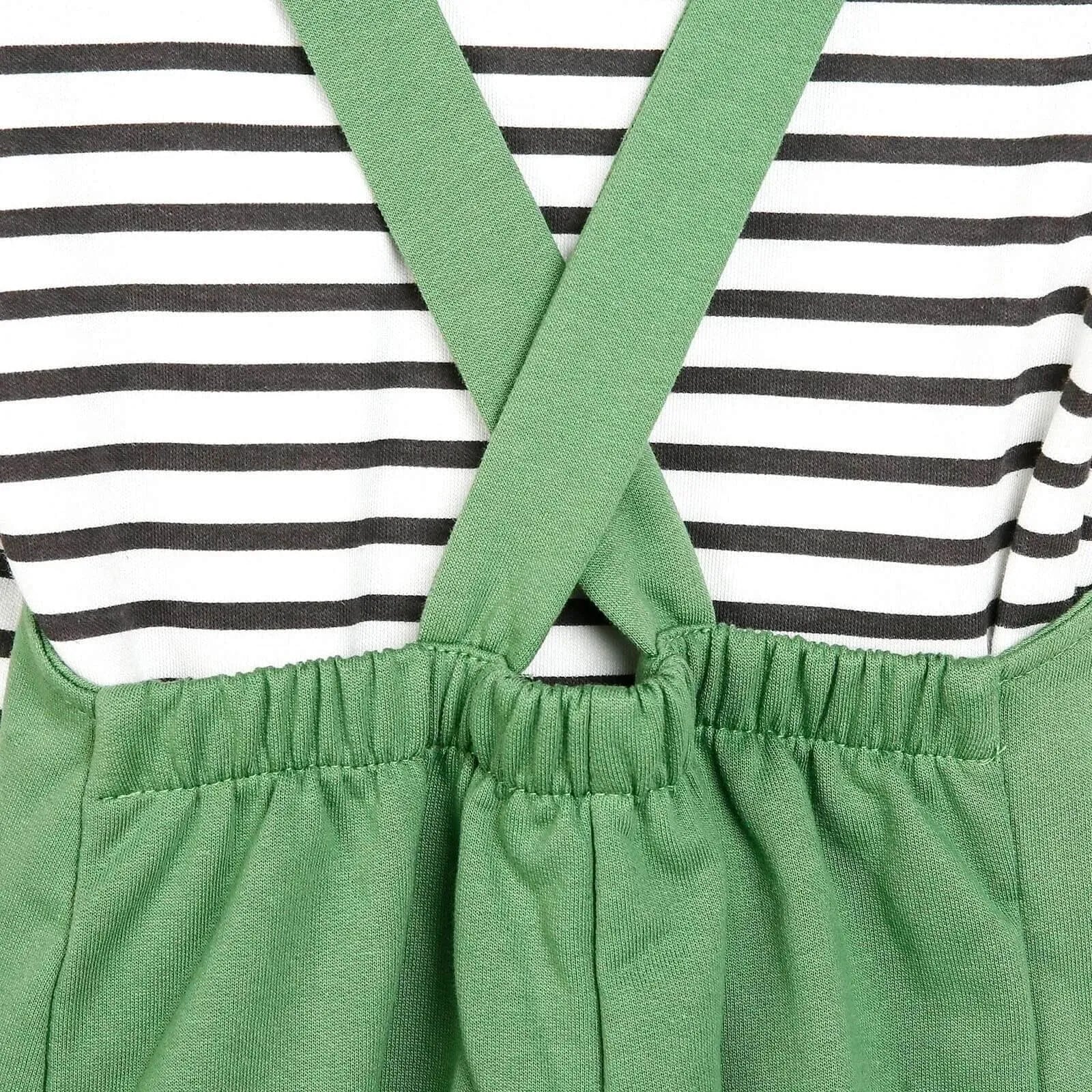 Bebbek Newborn Animals Holiday Overall - Green - ebebek - Black Friday