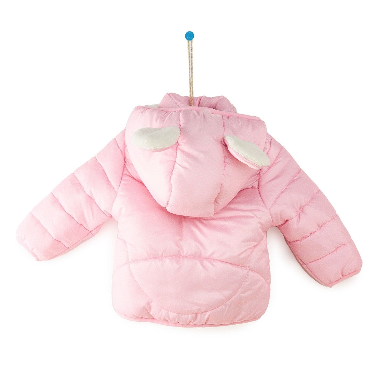 Midimod Baby Girl Coat with Ears - Pink - ebebek - Black Friday
