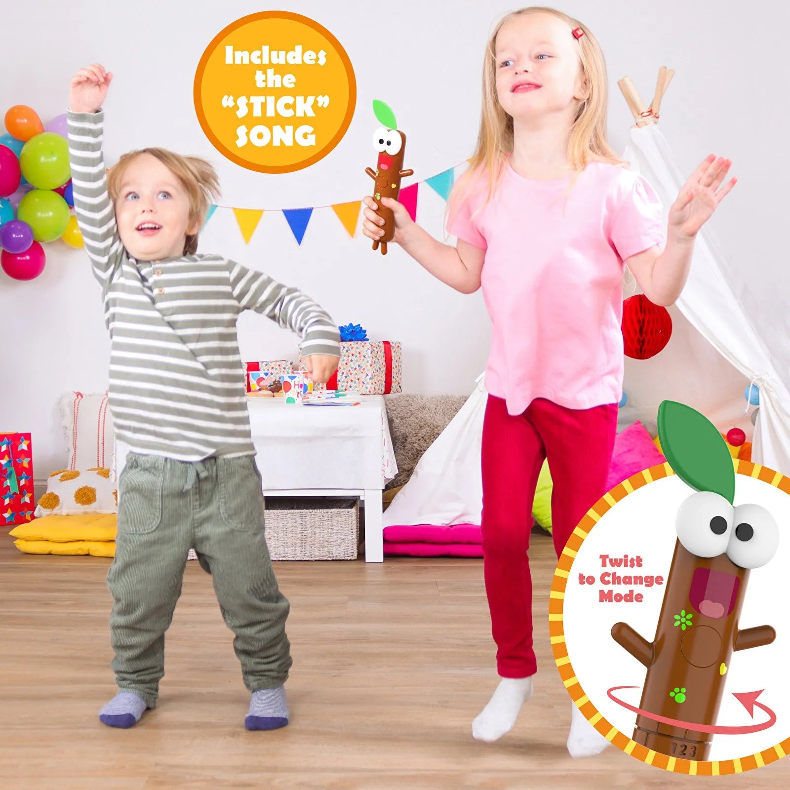 Hey Duggee Press, Play and Party Sticky Stick - ebebek - Black Friday