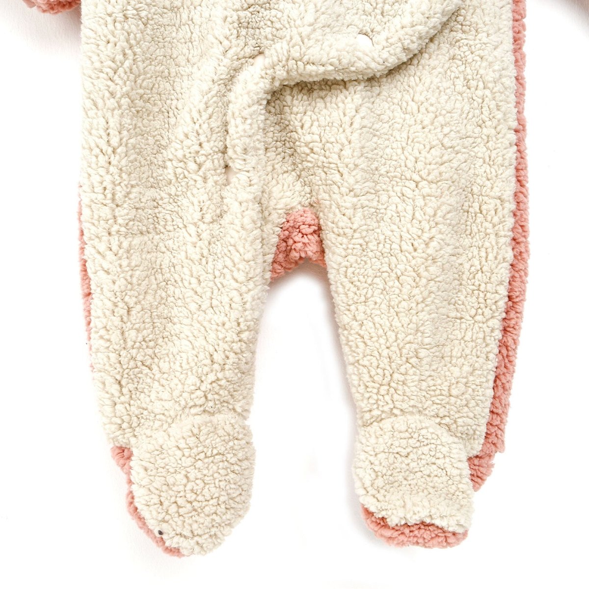 Midimod Newborn Deer Figure Welsoft Footed Jumpsuit - Light Rose - ebebek - Black Friday