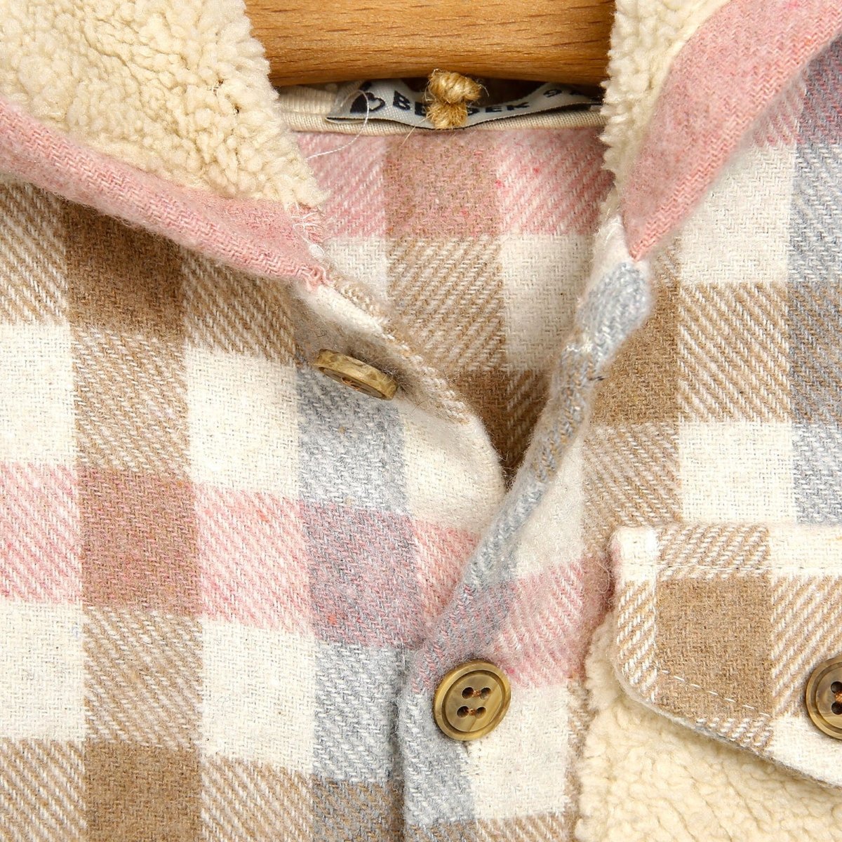 Bebbek Newborn Lumberjack Hooded Jumpsuit - Pink - ebebek - Black Friday