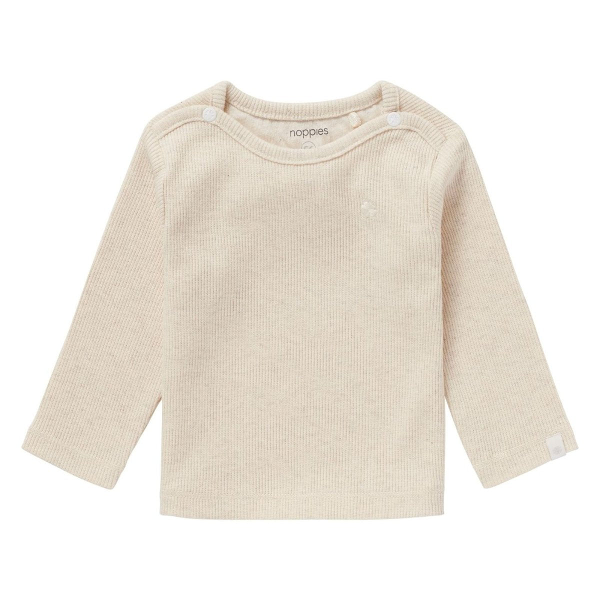 Noppies U Tee ls Rib Natal - Dark Grey Melange - ebebek - Black Friday