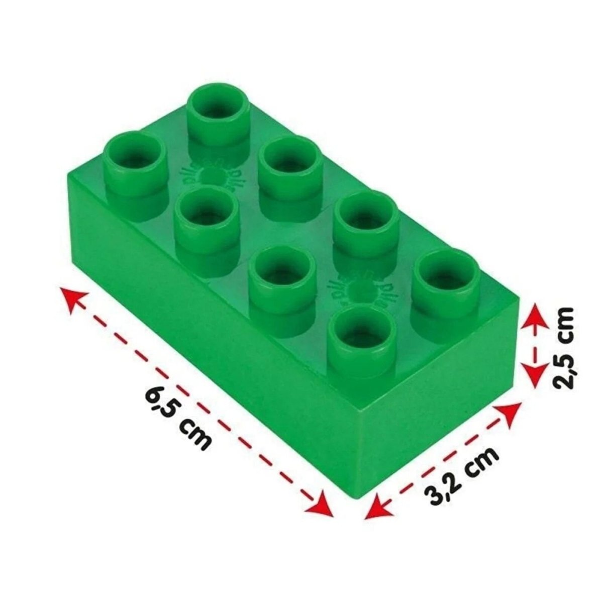 Pilsan Macro 6 Colored Brick Blocks - ebebek - Black Friday