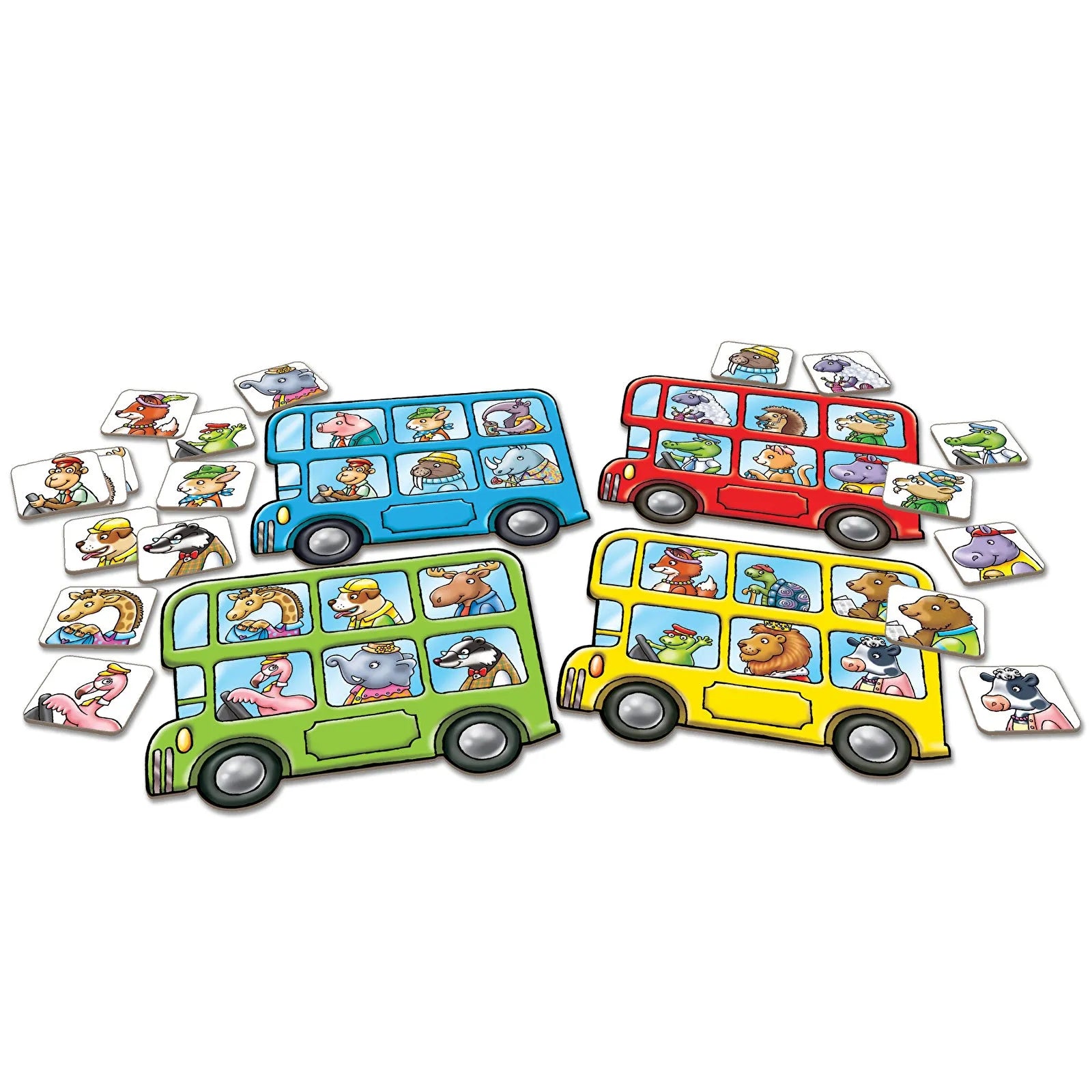 Orchard Toys Mini Games - Little Bus Lotto - ebebek - Black Friday
