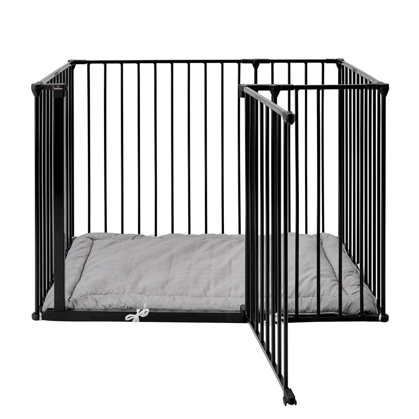 BabyDan Olaf Rectangle Playpen Black - ebebek - Black Friday