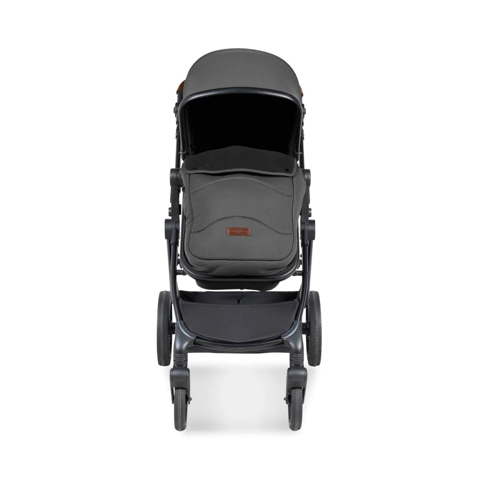 Ickle Bubba Cosmo 2 - in - 1 Pushchair & Carrycot - Black/Graphite Grey/Tan - ebebek - Black Friday
