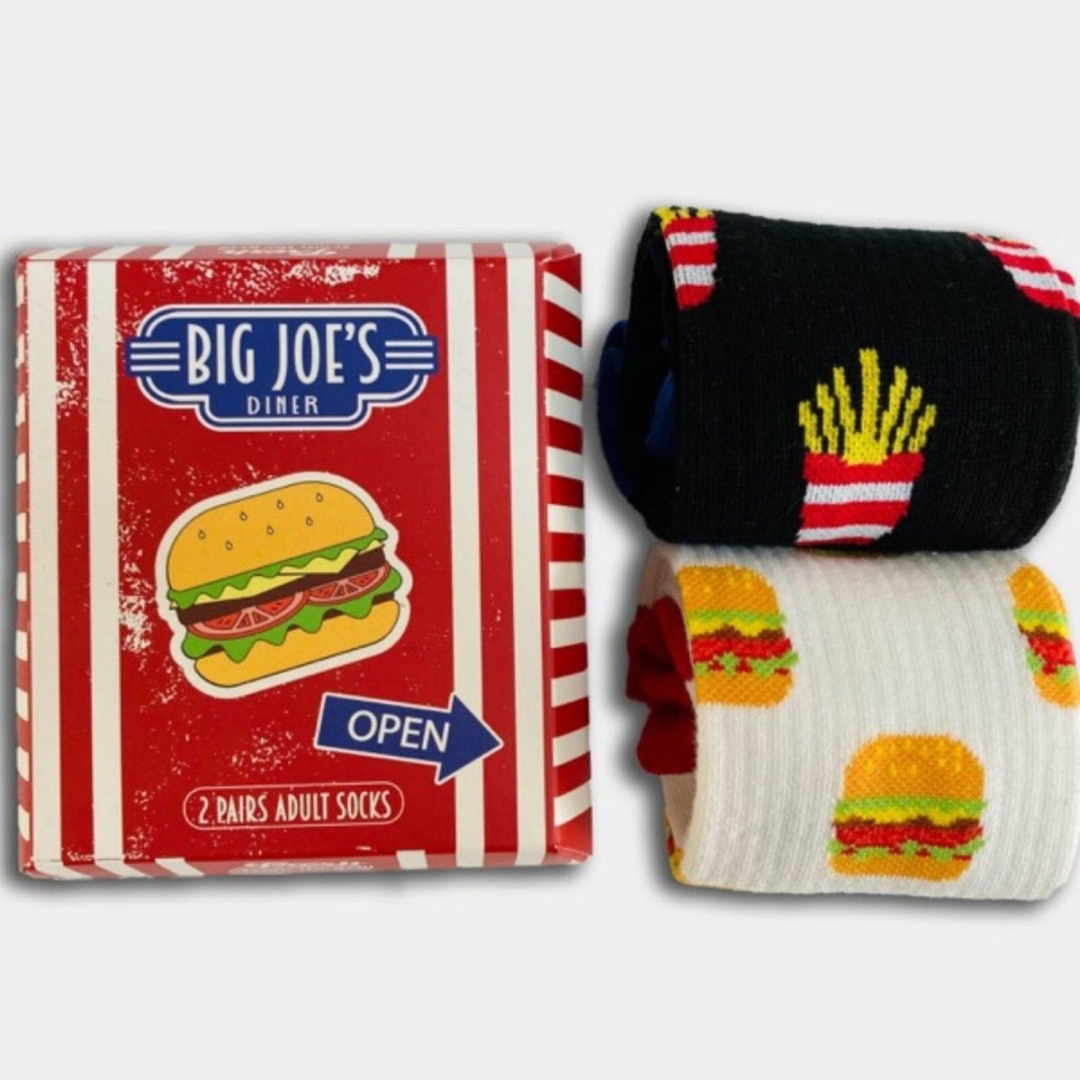 Boxt Socks Unisex Burger 2 pcs - ebebek - Black Friday