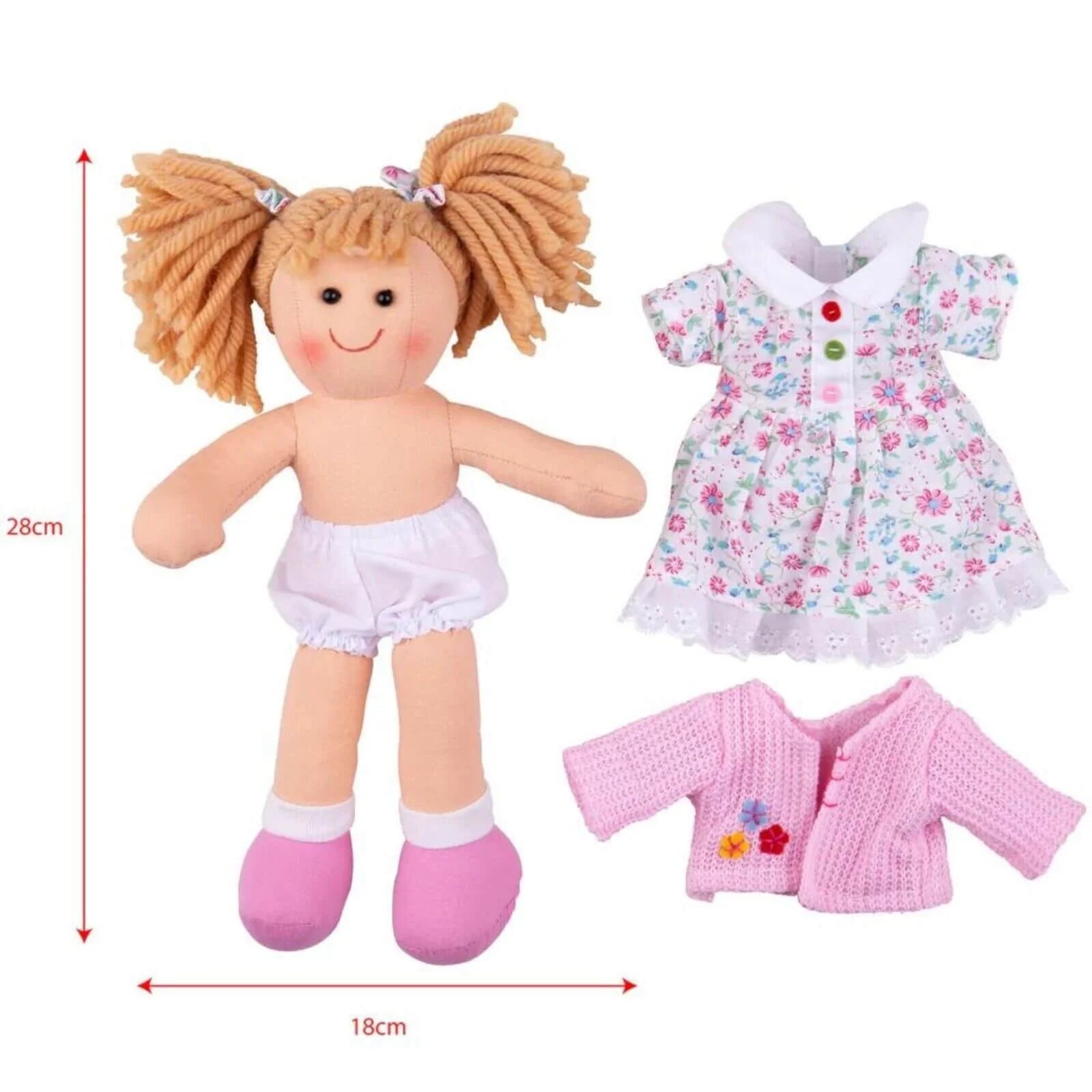 Bigjigs Toys Poppy Doll - ebebek - Black Friday