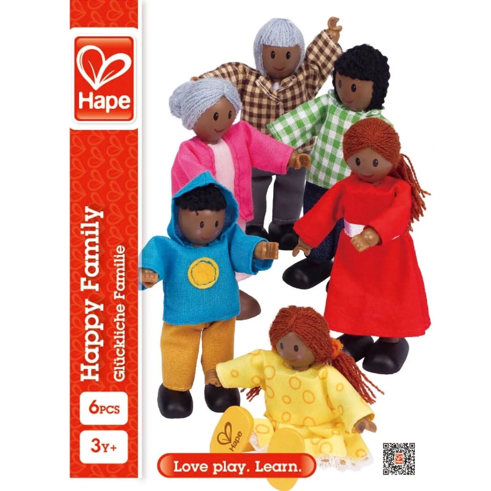 Hape Happy Family - African American - ebebek - Black Friday