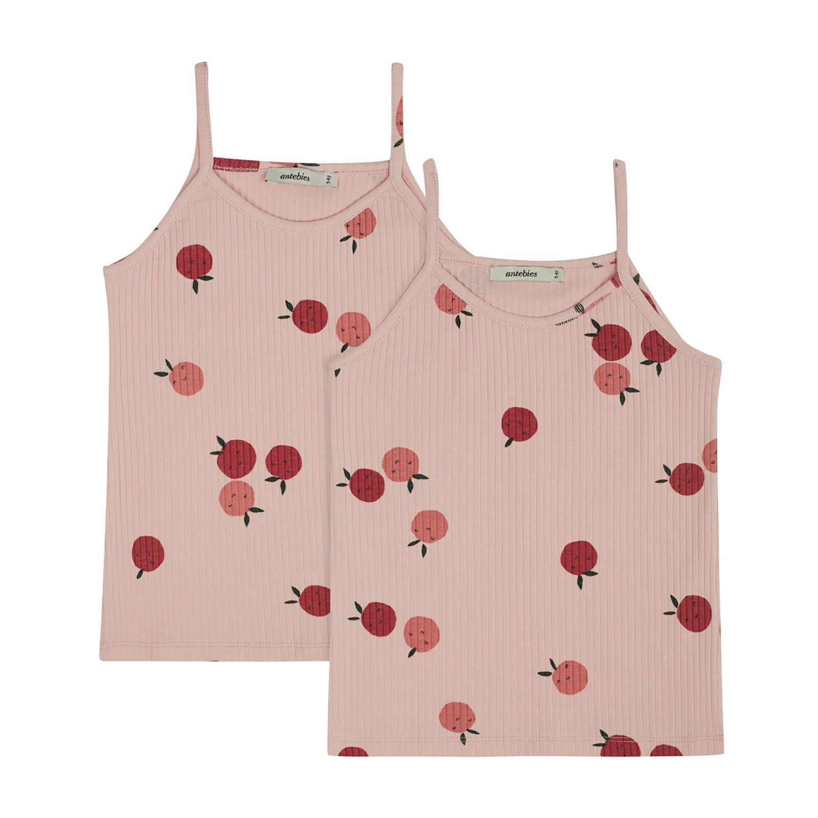 Antebies Apple Love Rib Camisole Set (Pack of 2) - ebebek - Black Friday
