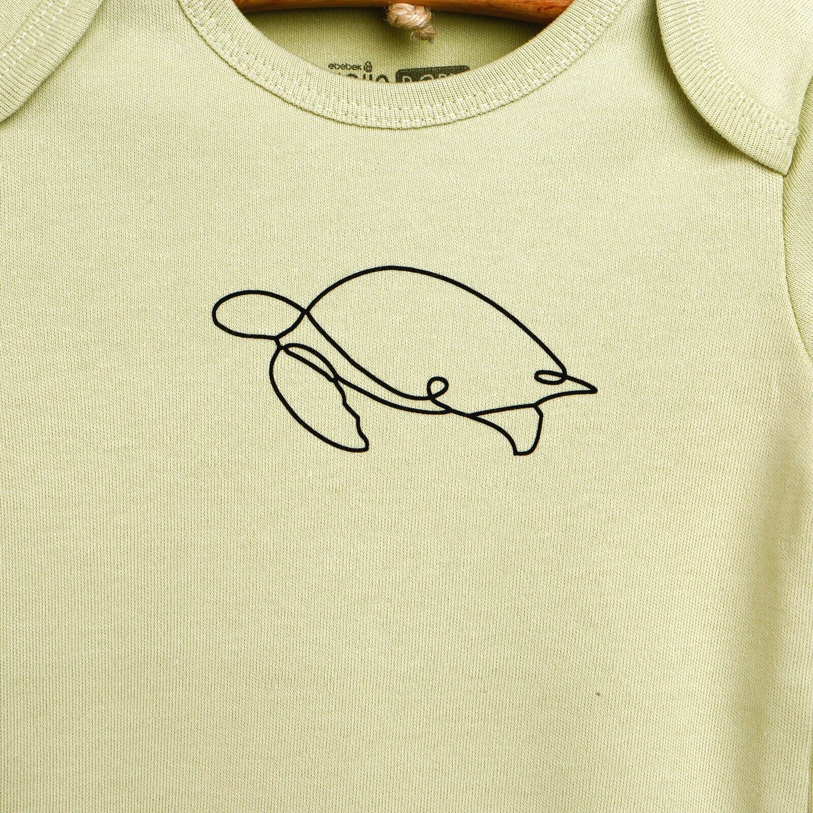 HelloBaby Long Sleeve Bodysuit - Khaki - ebebek - Black Friday