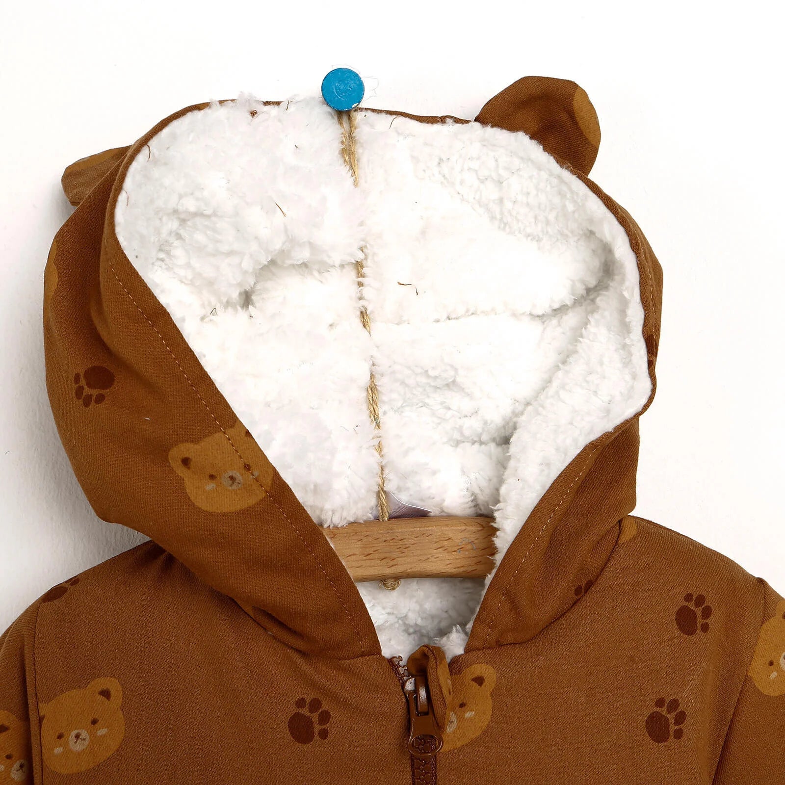 BabyZ Welsoft Jumpsuit - Brown - ebebek - Black Friday