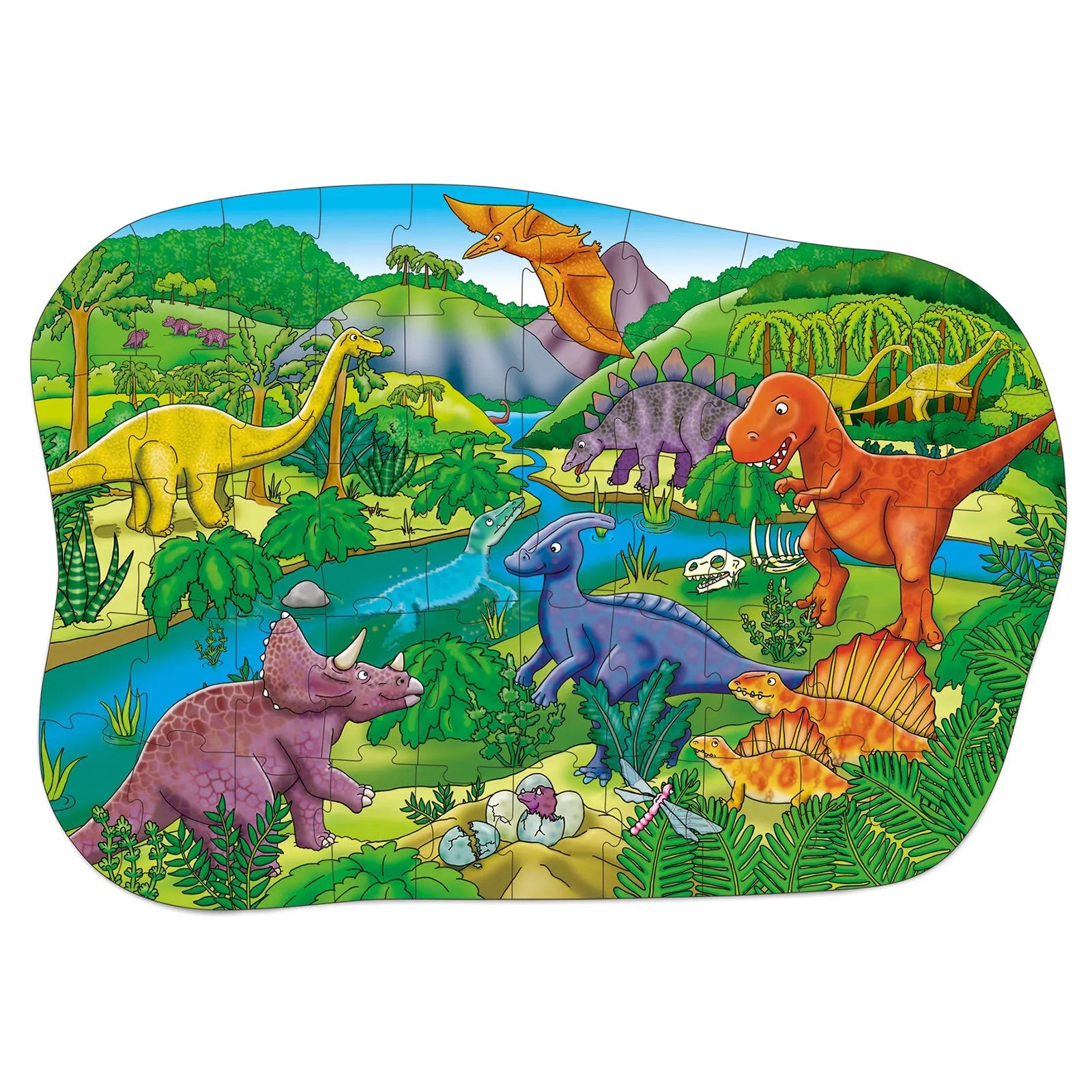 Orchard Toys Big Dinosaurs Jigsaw Puzzle - ebebek - Black Friday