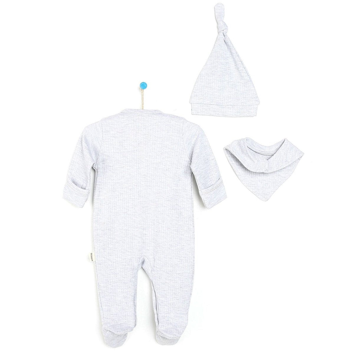 Bebbek Camisole 4 Pcs Newborn Starter Set - Snow Melange - ebebek - Black Friday