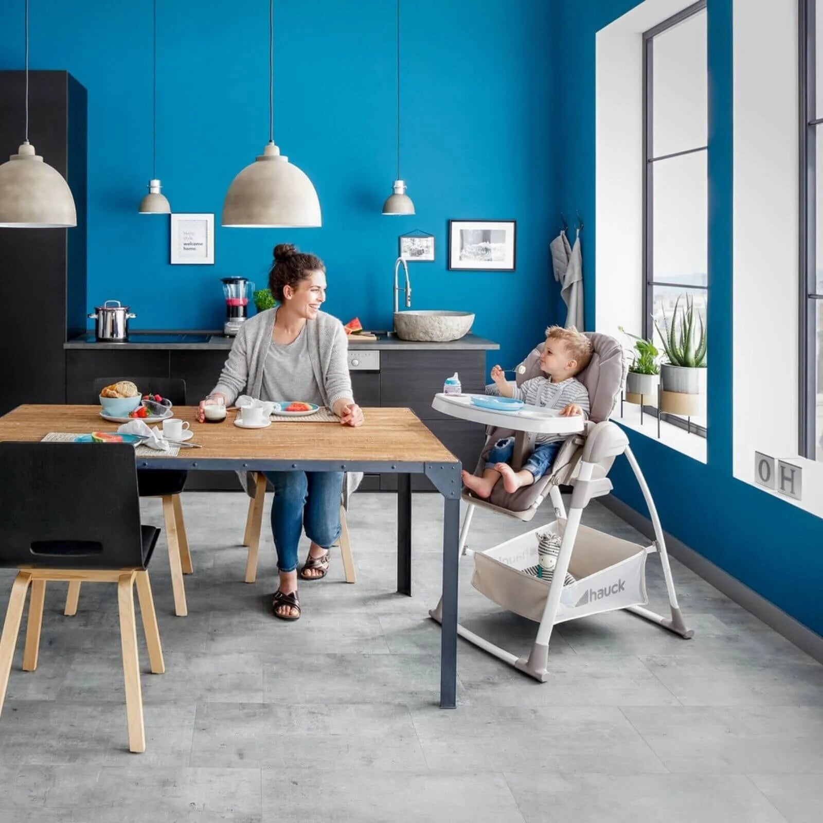 Hauck Sit N Relax 3 - in - 1 Highchair - Stretch Grey - ebebek - Black Friday