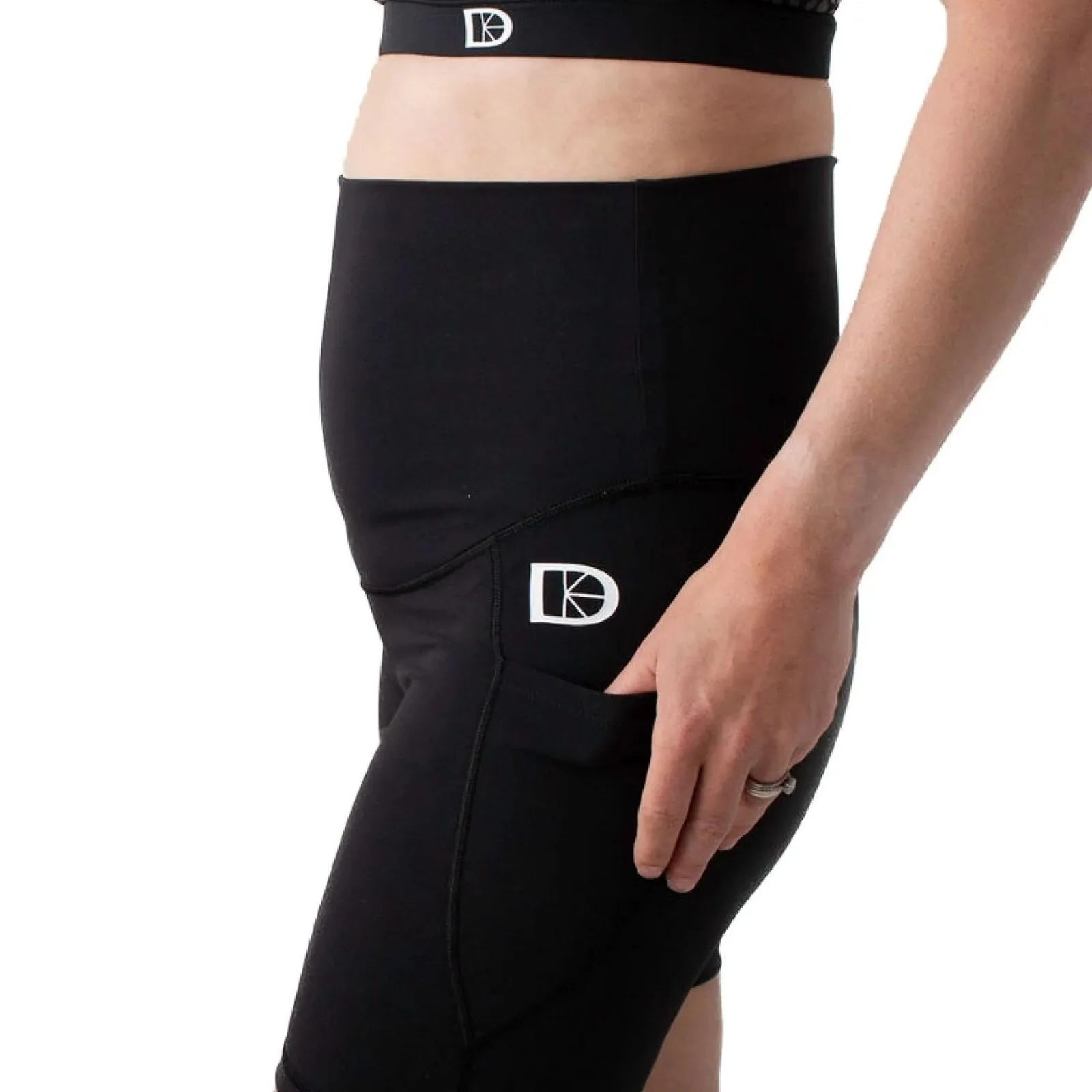 Latched Postnatal Active Support Cycling Shorts - Black - ebebek - Black Friday