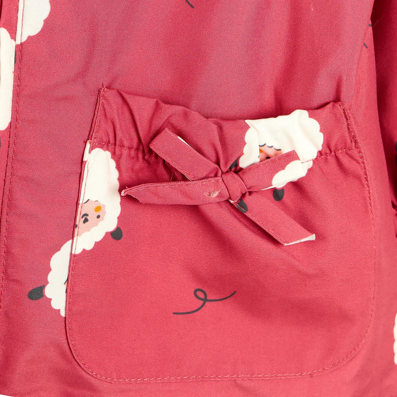 Midimod Basic Baby Girl Sheep Printed Ho - Light Rose - ebebek - Black Friday