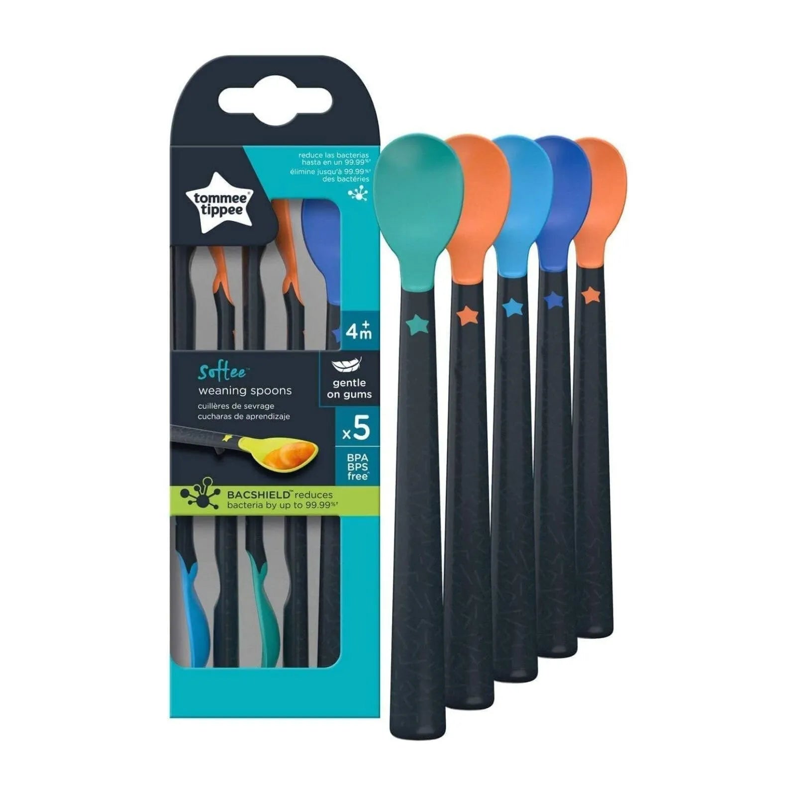 Tommee Tippee Design Weaning Spoons Pack of 5 - ebebek - Black Friday