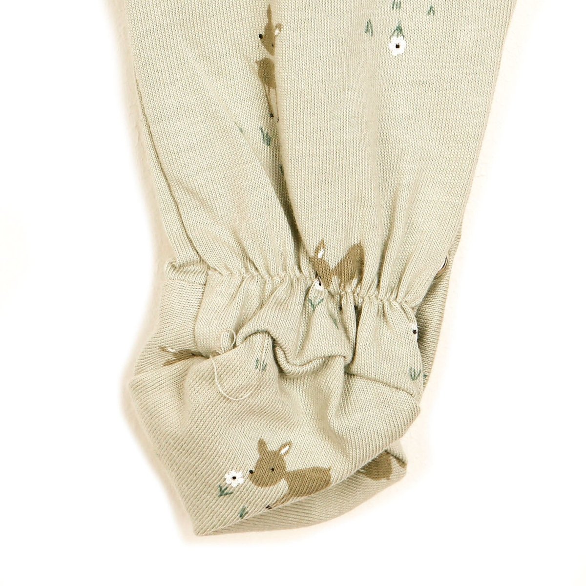 Antebies Newborn Deer Organic Footed Jumpsuit - Grey - ebebek - Black Friday