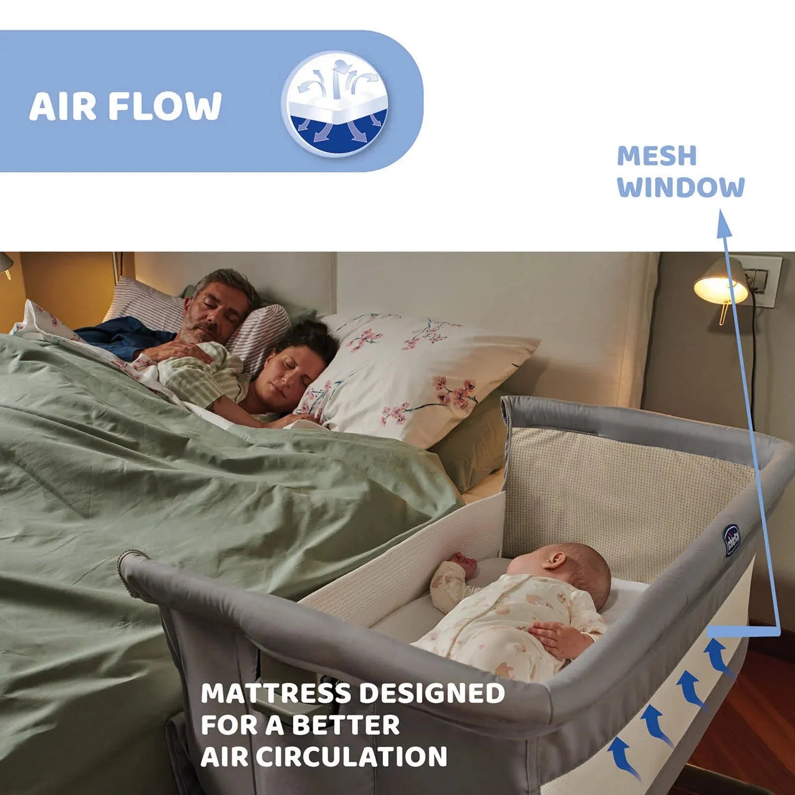 Chicco Next2Me Standard Grey - ebebek - Black Friday