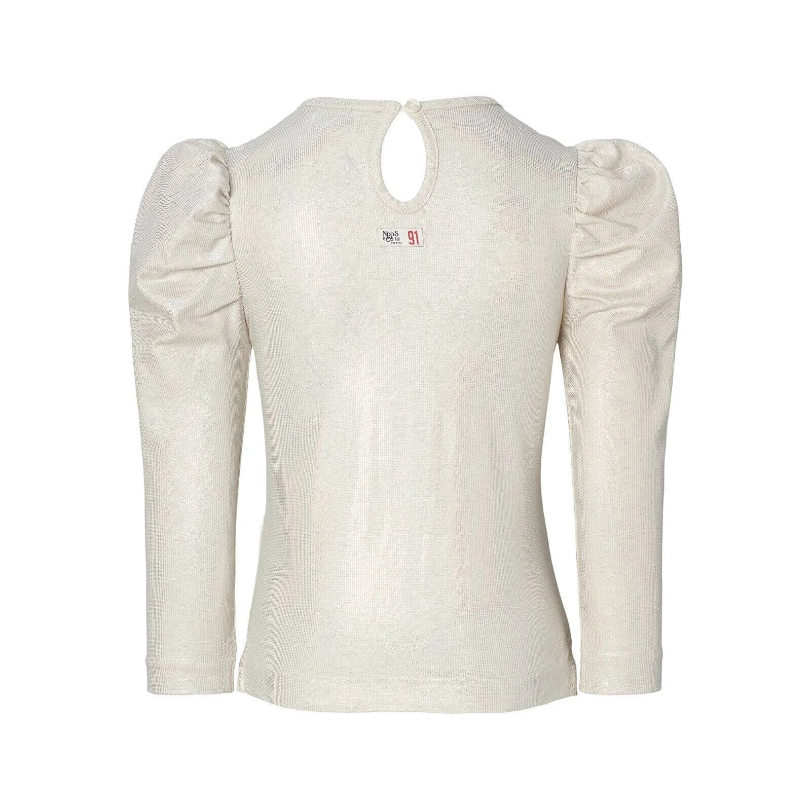 Noppies Girls T-shirt Long Sleeve Karpathos - Silver - ebebek - Black Friday