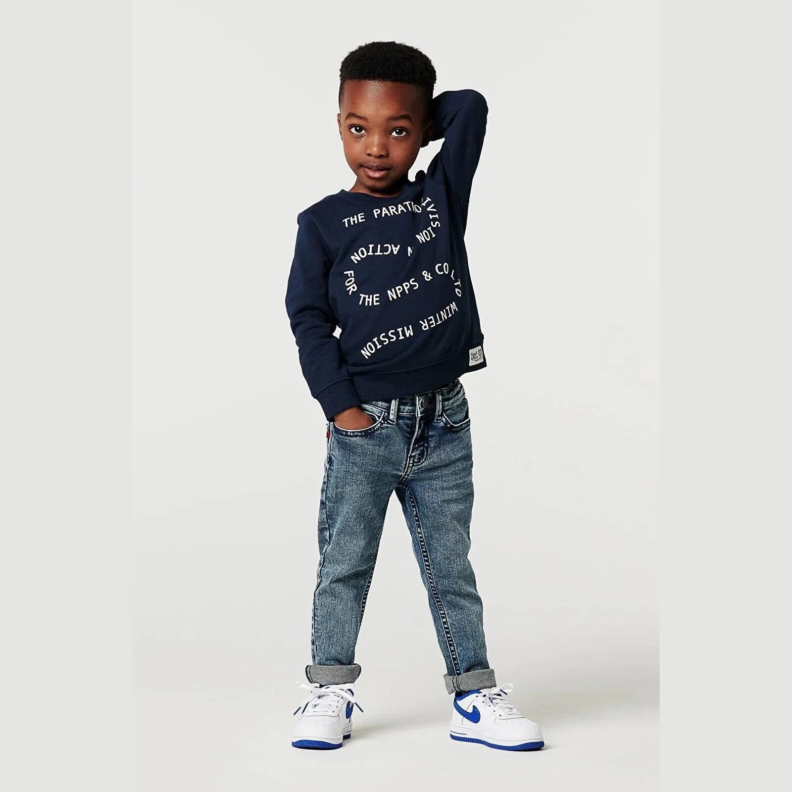 Noppies Boys Denim Pants Skinny Fit Kent Acres - Light Distress Wash - ebebek - Black Friday