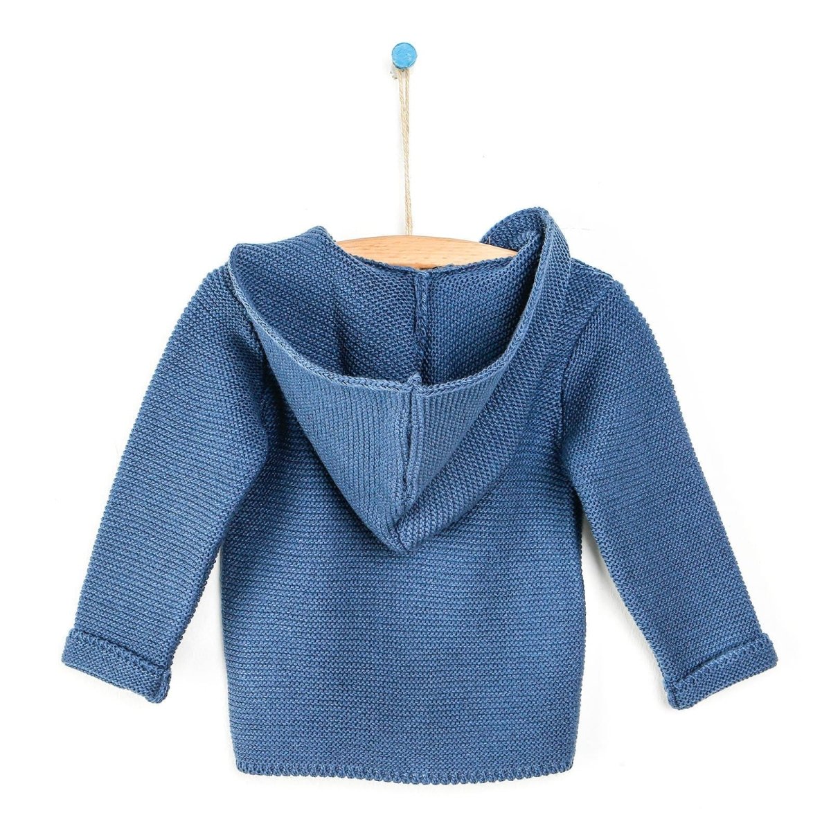HelloBaby Basic Baby Boy Knit Cardigan - Indigo - ebebek - Black Friday