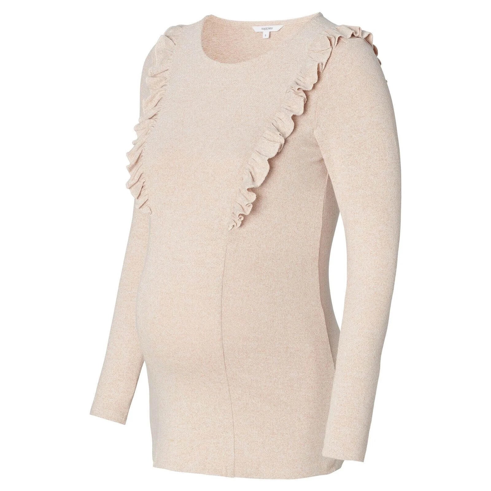 Noppies Nursing Shirt Azare - Oatmeal - ebebek - Black Friday