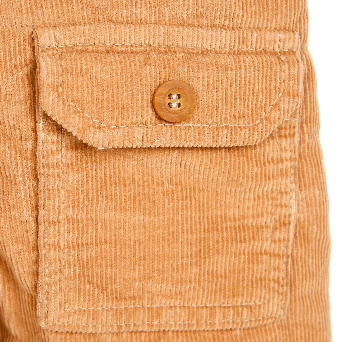 HelloBaby Basic Baby Boy Velvet Overalls - Brown - ebebek - Black Friday