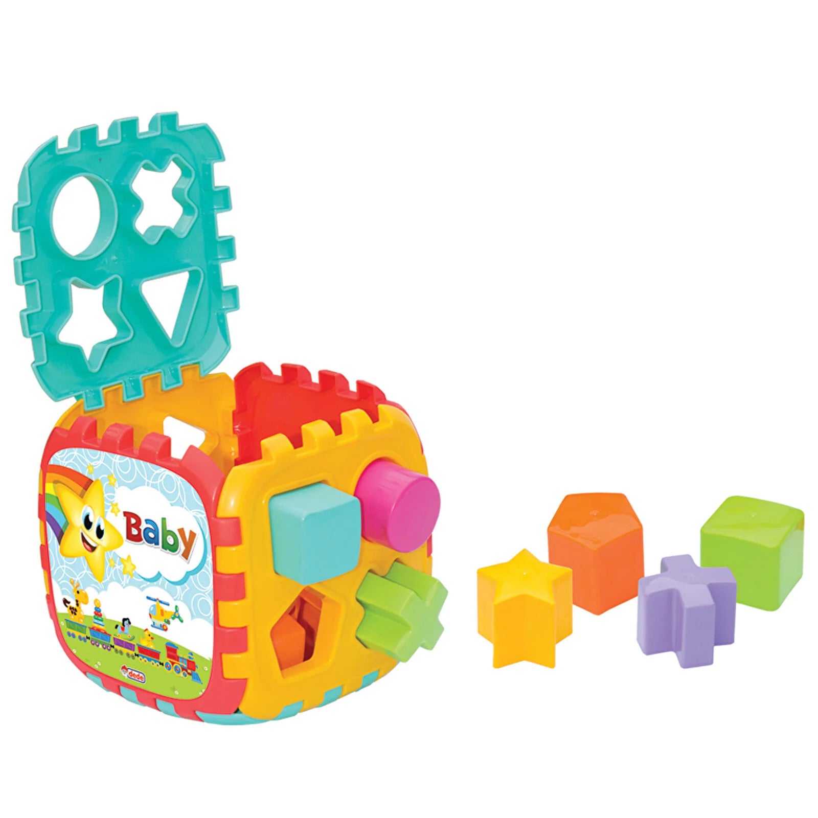 Dede Baby Puzzle Big Shape Sorter Cube - ebebek - Black Friday