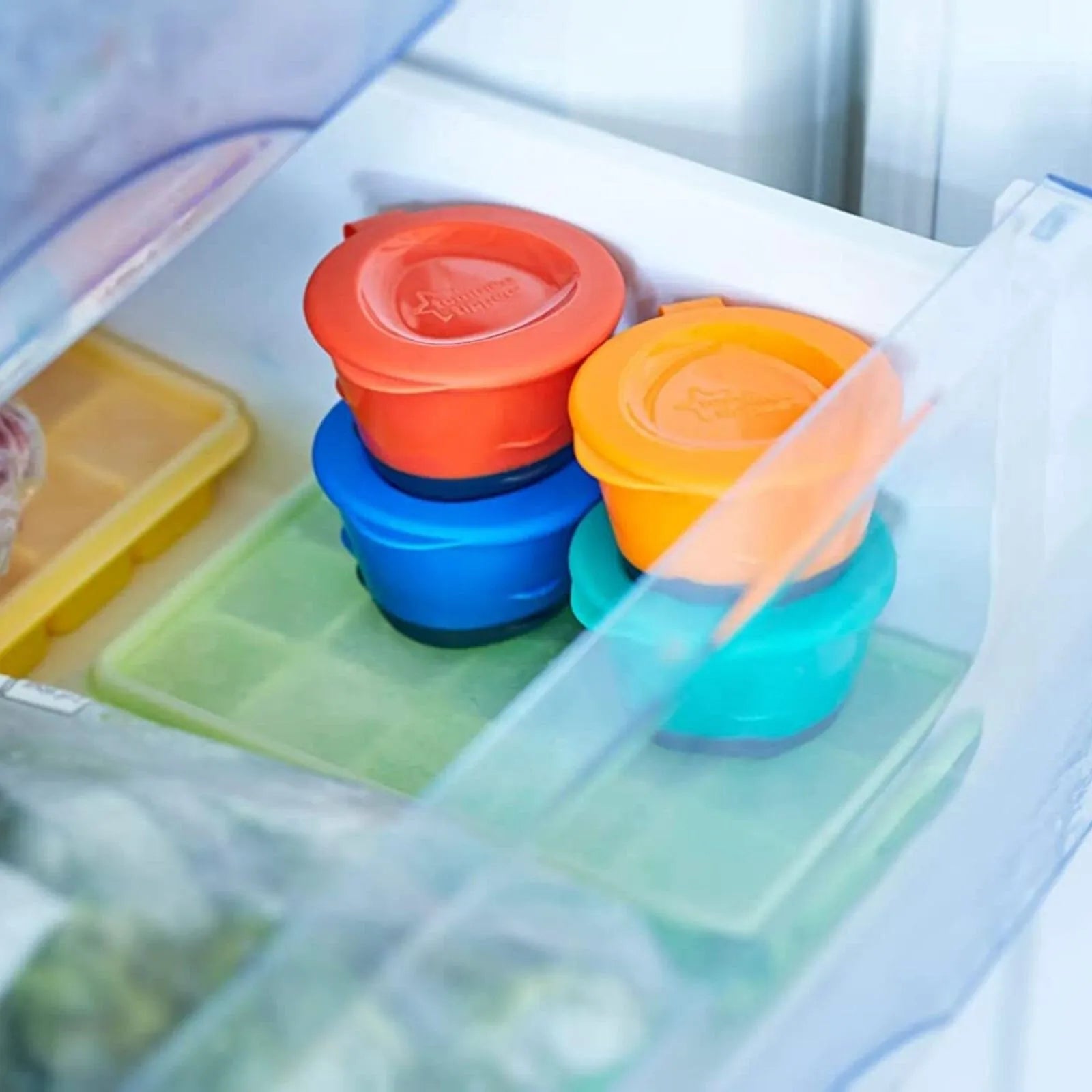 Tommee Tippee 4 Pop Up Freezer Pots & Tray - ebebek - Black Friday