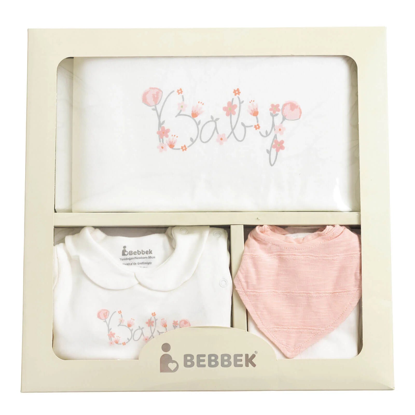 Bebbek Baby Girl 10 Pcs Newborn Starter Set - Ecru - ebebek - Black Friday
