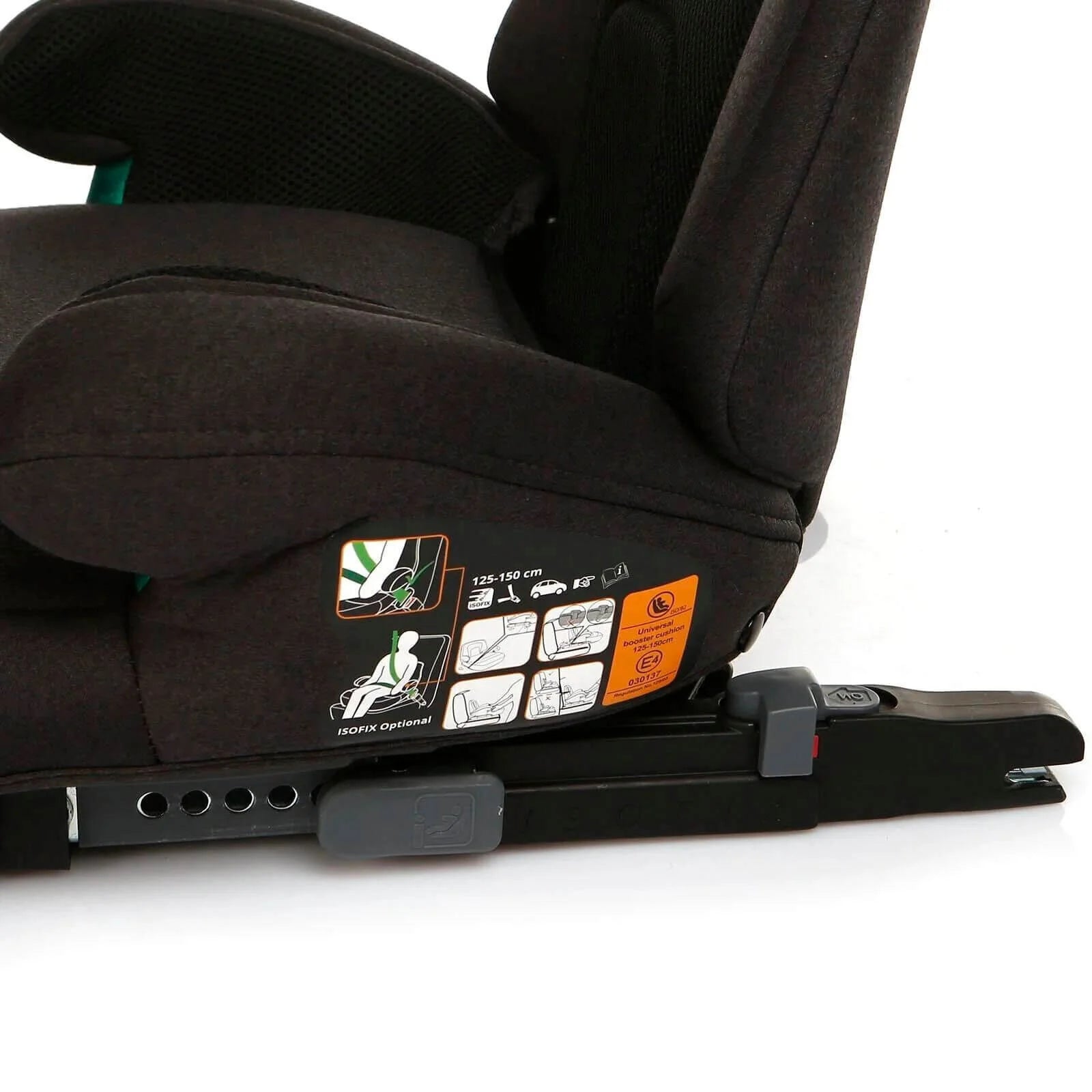 baby plus i - Size X8 (125 - 150 cm) 15 - 36 Kg Booster - Black - ebebek - Black Friday