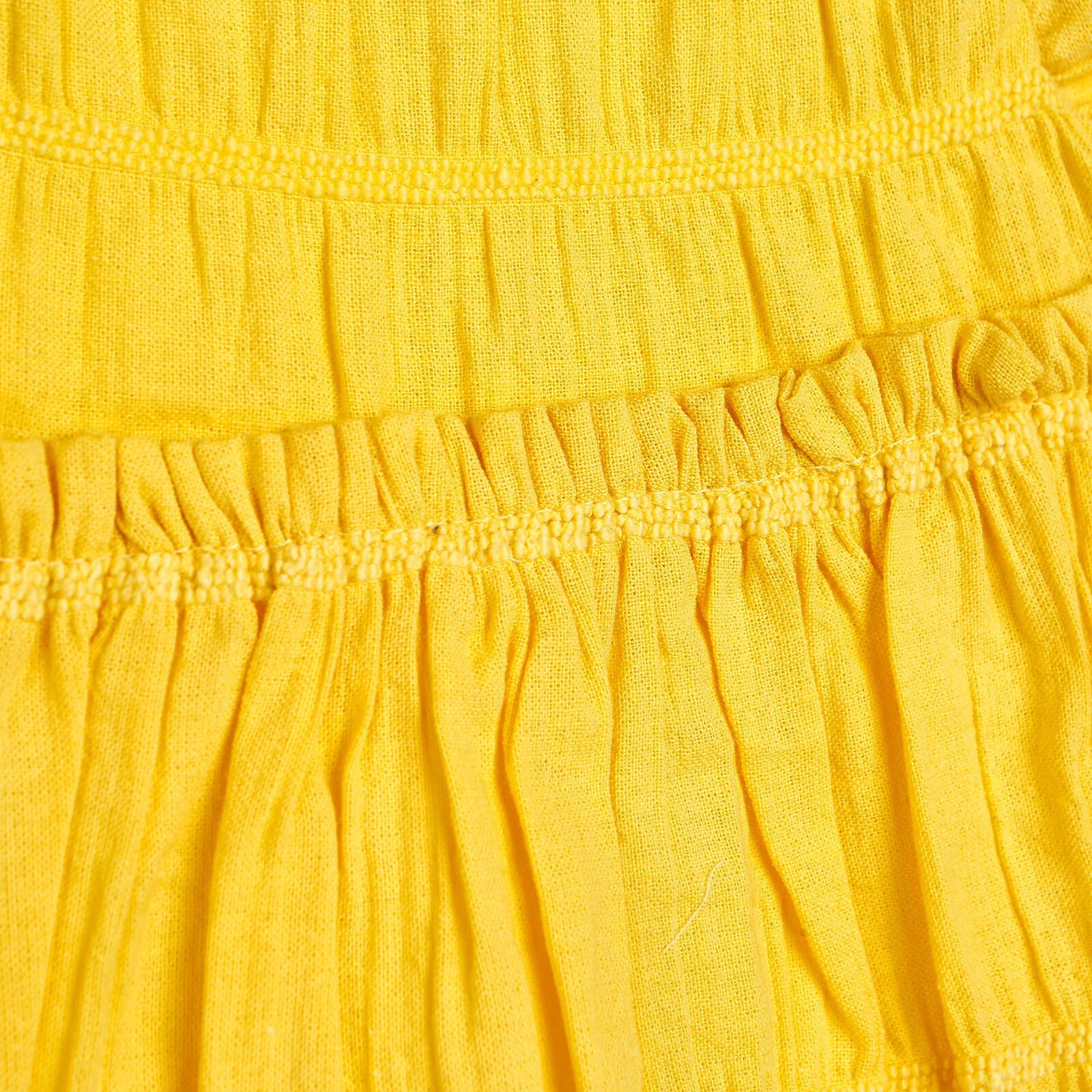 HelloBaby Basic Back Button Detail Frill - Yellow - ebebek - Black Friday