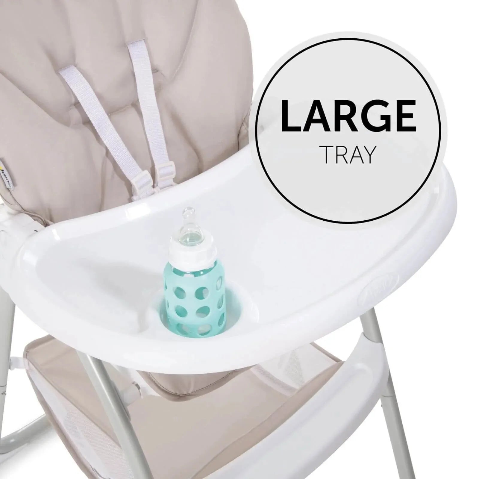 Hauck Sit N Fold Highchair - Beige - ebebek - Black Friday