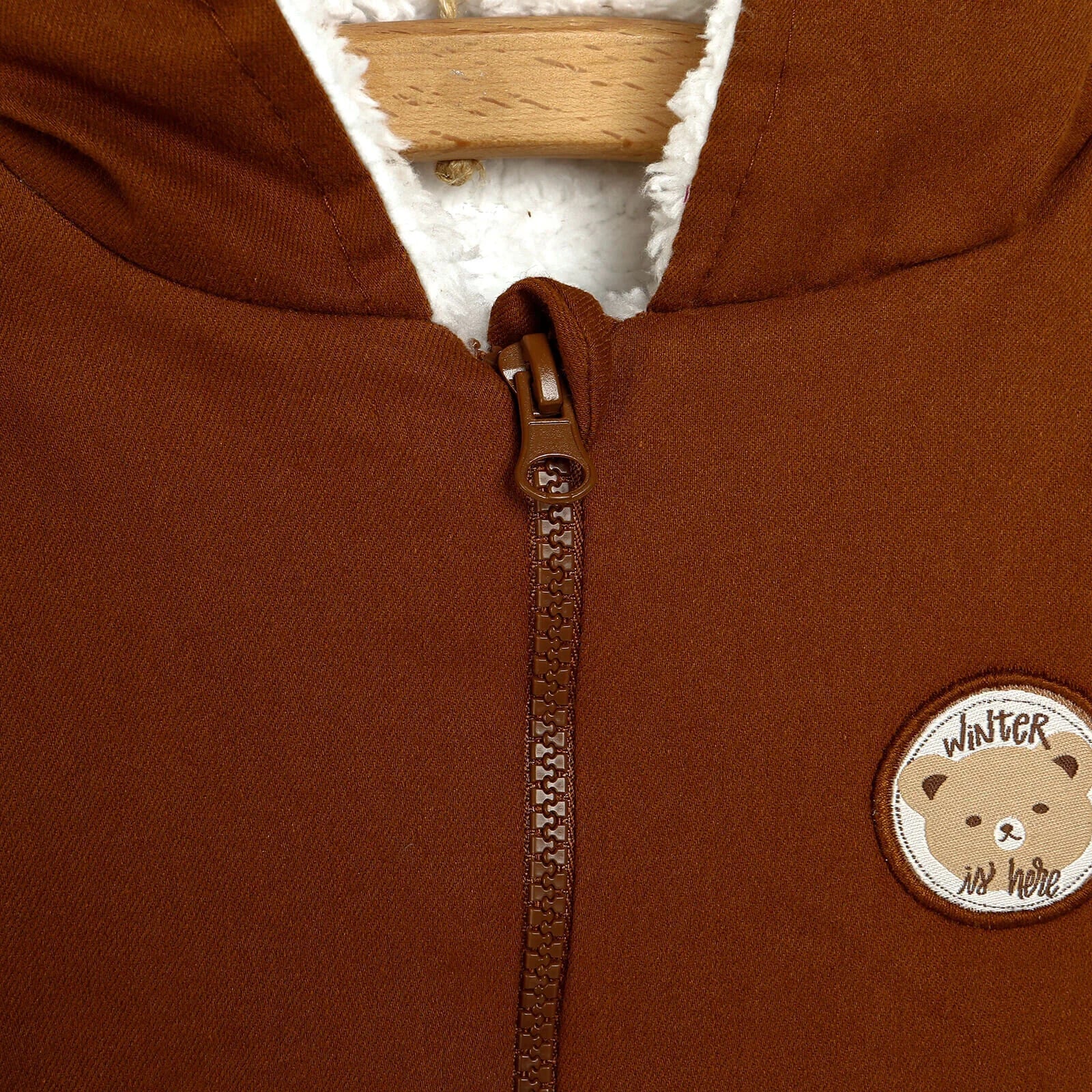 BabyZ Welsoft Jacket - Brown - ebebek - Black Friday