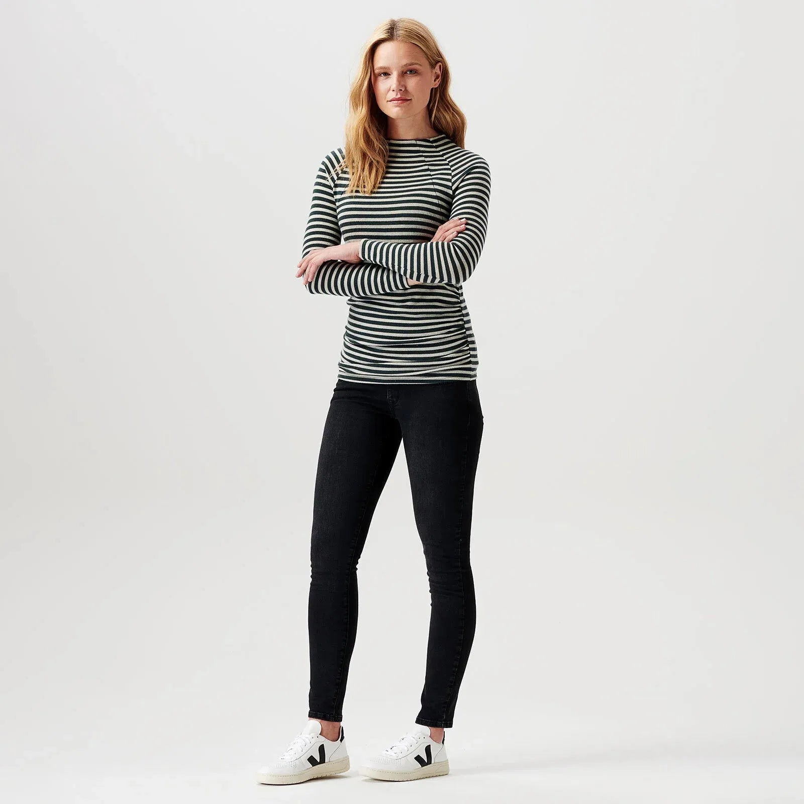 Noppies Top Pomeroy nursing long sleeve - Green Gables - ebebek - Black Friday