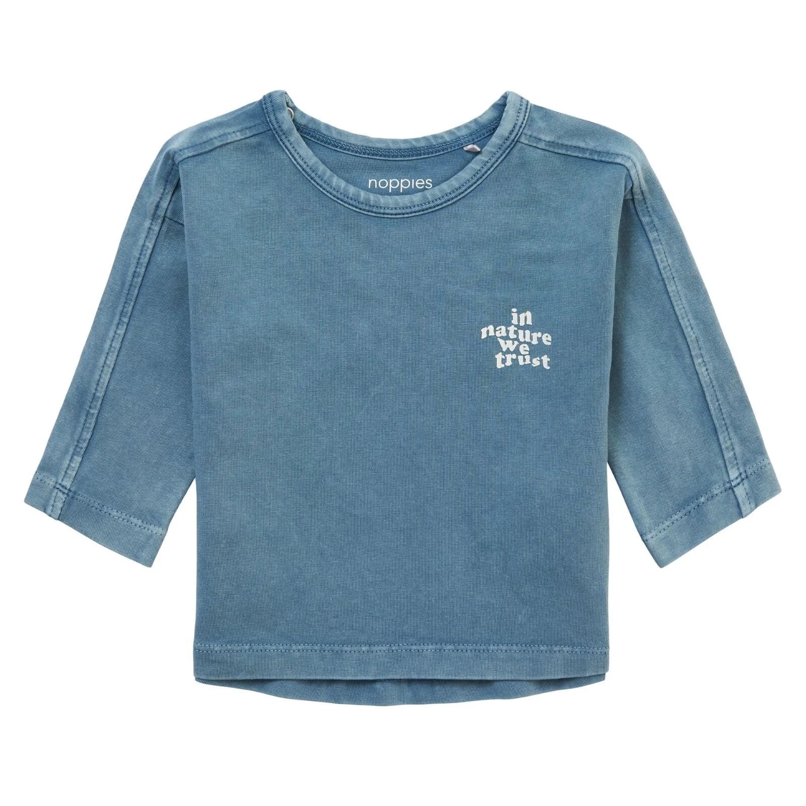 Noppies Longsleeve Mabank - Aegean Blue - ebebek - Black Friday