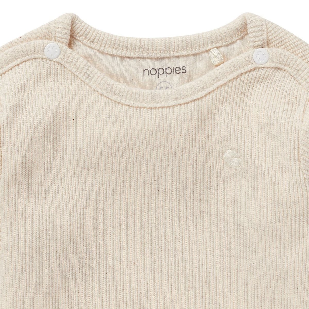 Noppies U Tee ls Rib Natal - Dark Grey Melange - ebebek - Black Friday