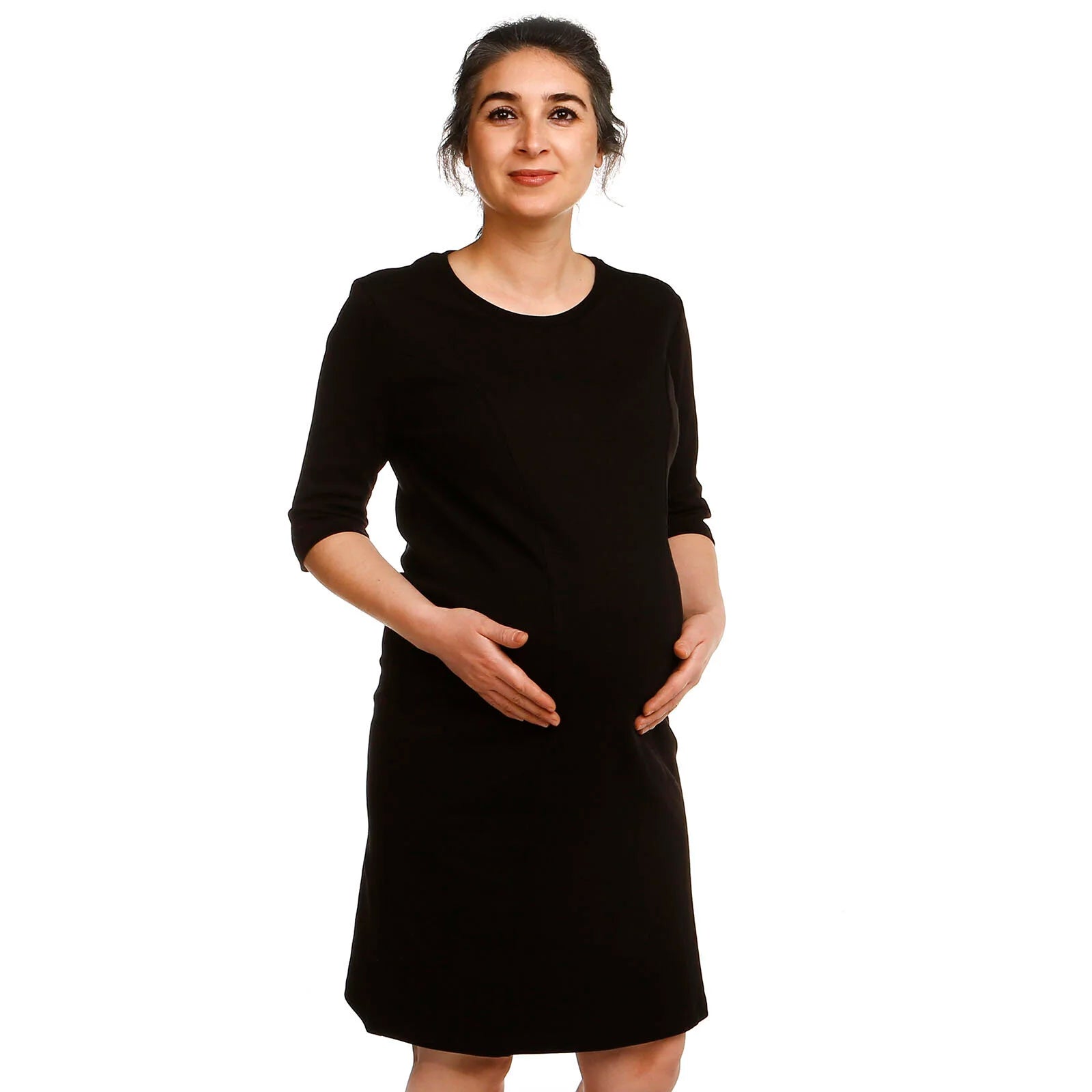 baby mom Maternity Dress - Black - ebebek - Black Friday