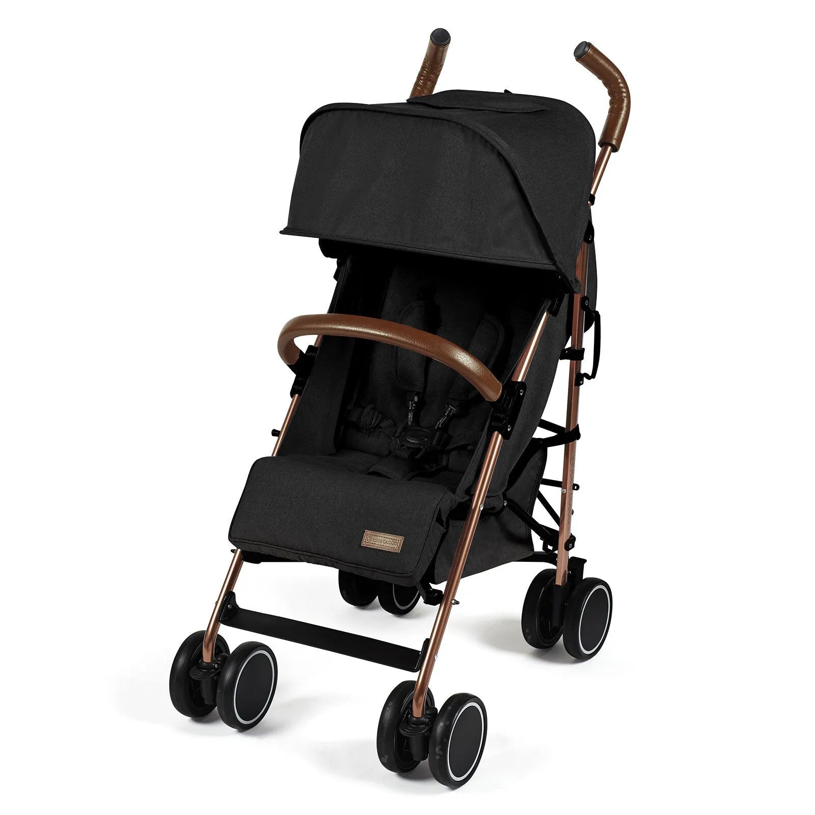 Ickle Bubba Discovery Prime Stroller Black on Rose - ebebek - Black Friday